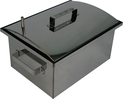 Коптильня двухъярусная нержавейка МК.05+сумка из брезента в подарок